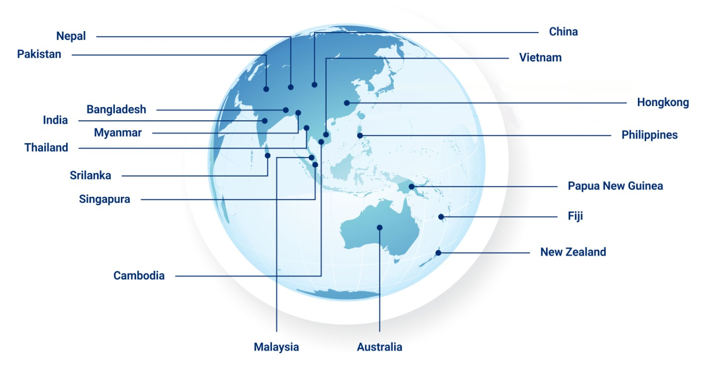 Export Coverage Map
